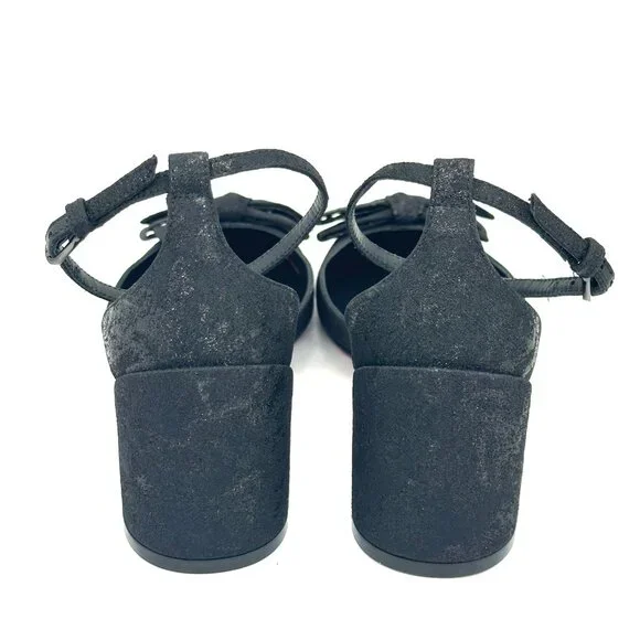 Christian Louboutin JANE BOW 55 Jacquard Marble Mary Jane Pumps Heels Shoe - Picture 13 of 16